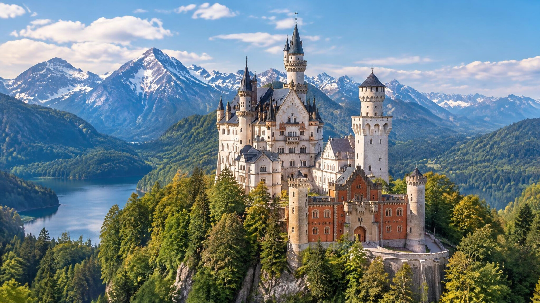 neuschwanstein castle exterior