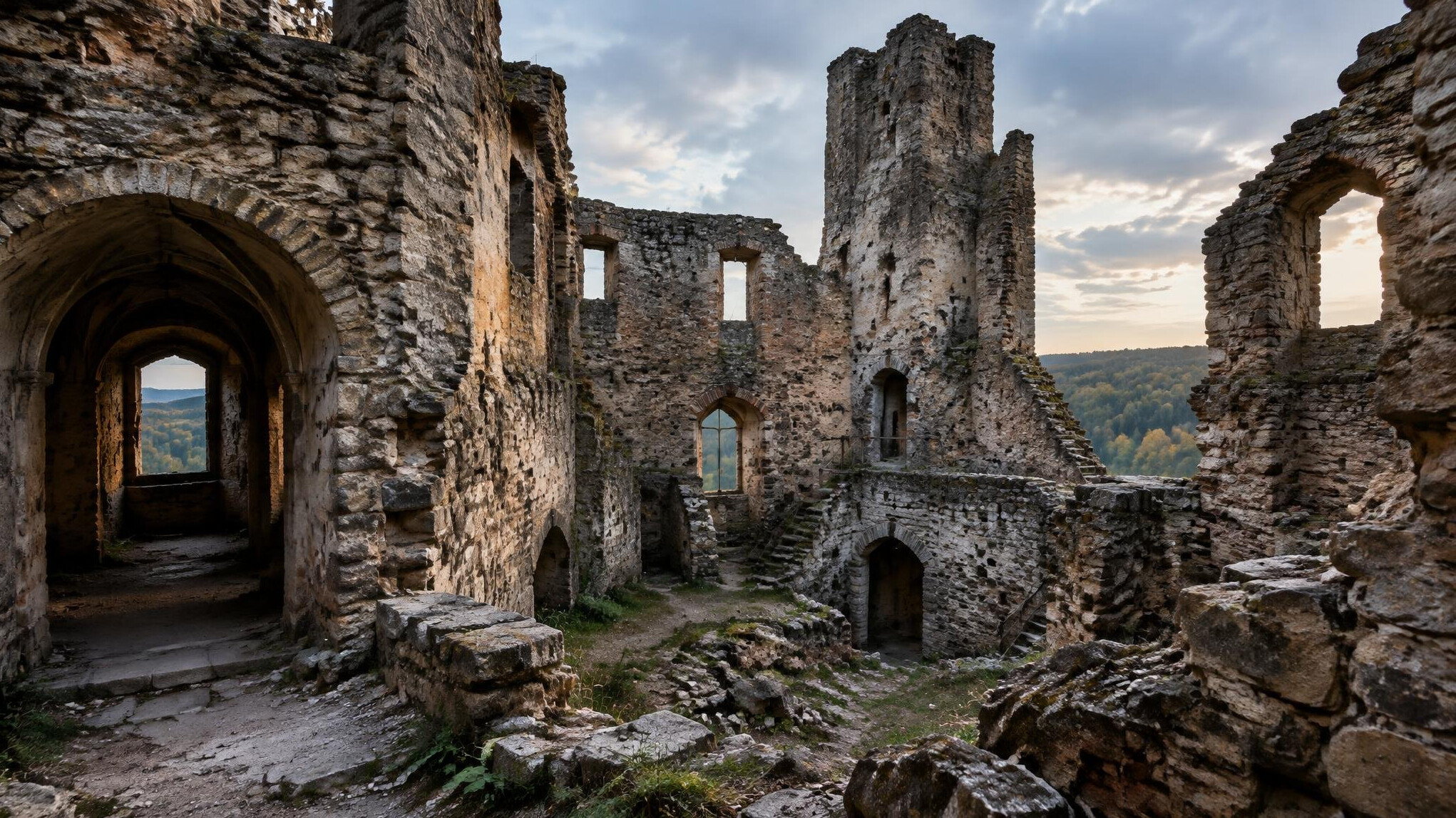 castle ruins germany